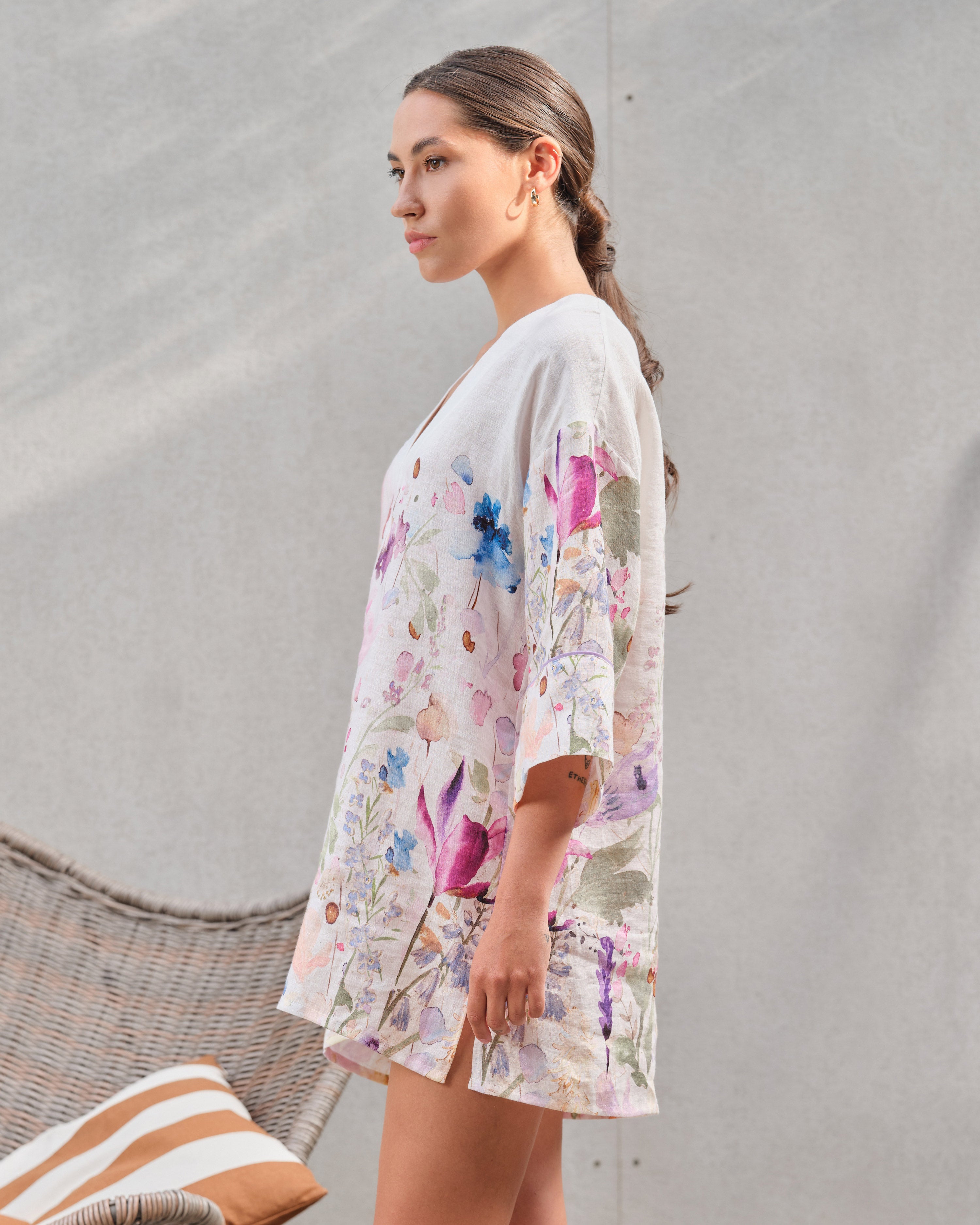 Mini Tunic dress 0183 floral