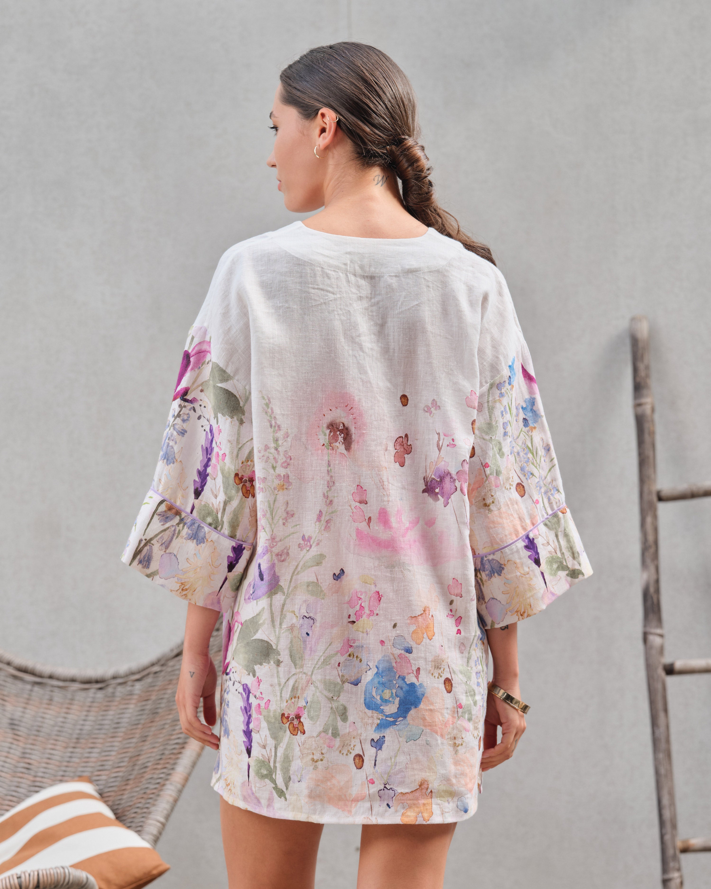 Mini Tunic dress 0183 floral