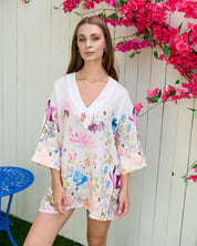 Mini Tunic dress 0183 floral