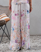 Palazzo Pants 0186 floral