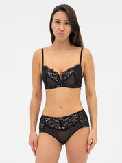 Briefs 020 435 black/peony