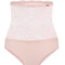High-waisted light shape lace Briefs 021 031 silver peony