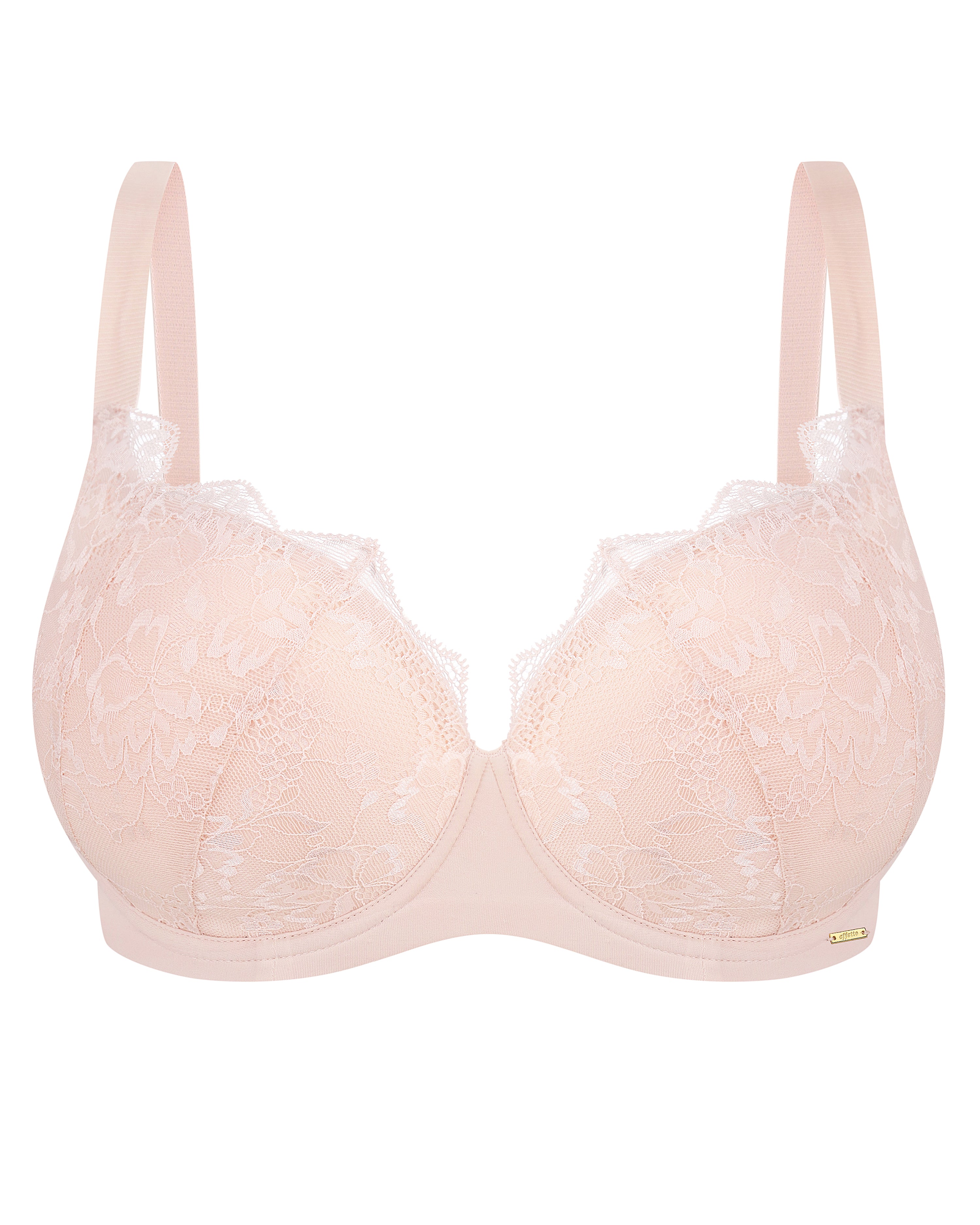 Full coverage moulded spacer Bra 021 077 silver peony