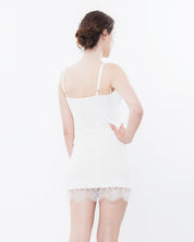 Bamboo Chemise spaghetti strap 0210/1 ecru