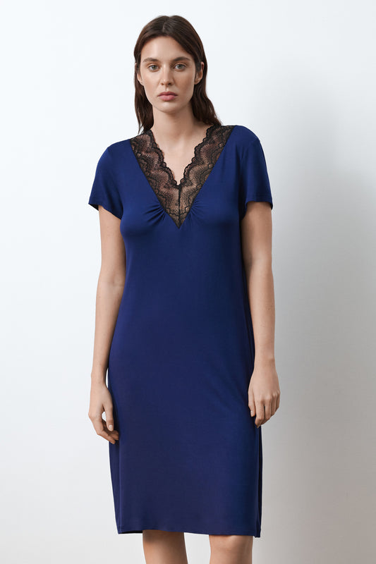 Women's bamboo T-shirt Nightgown 02100