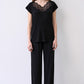 Womens bamboo T-shirt pajama 02101