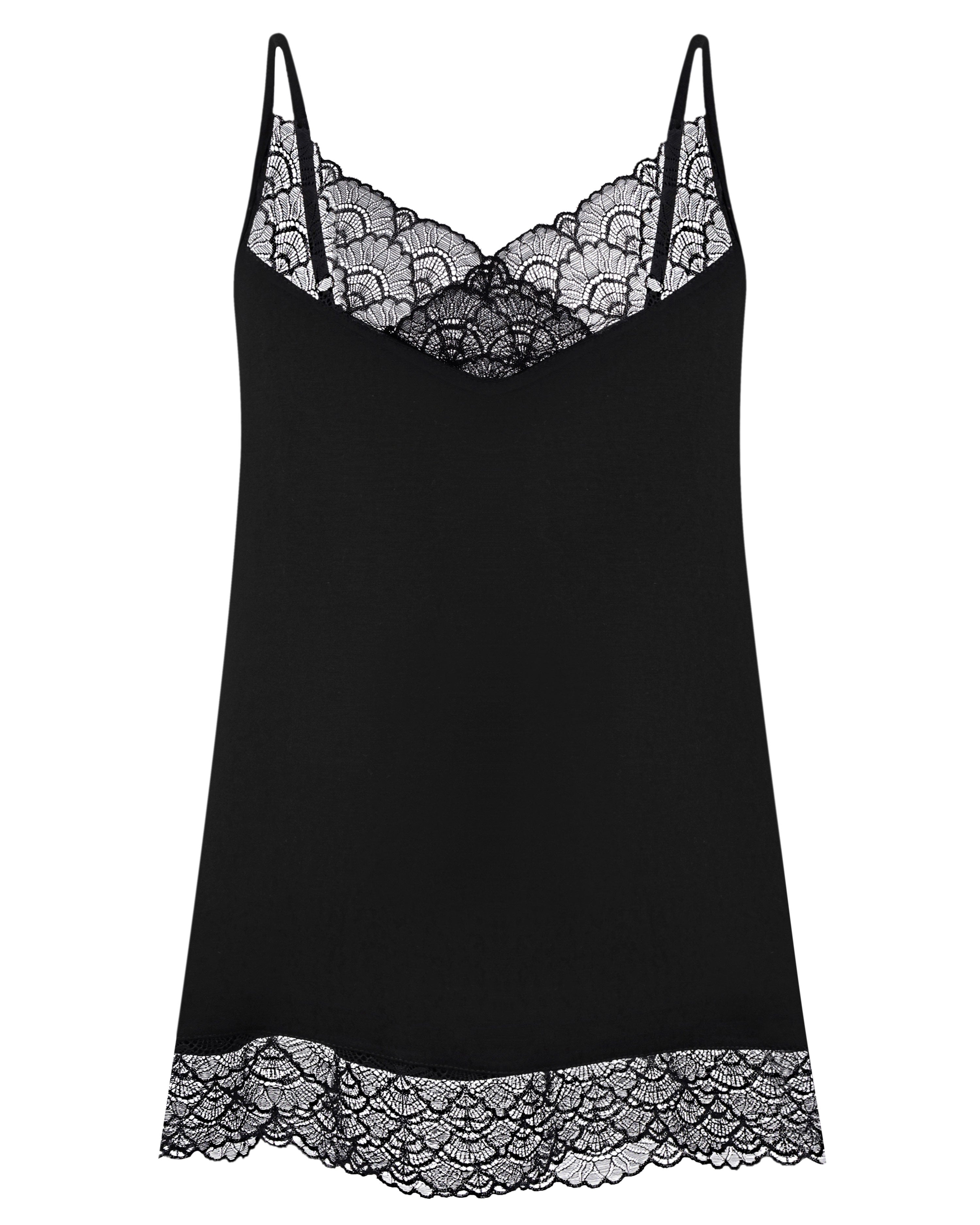 Bamboo cami shorts Set 02102 black