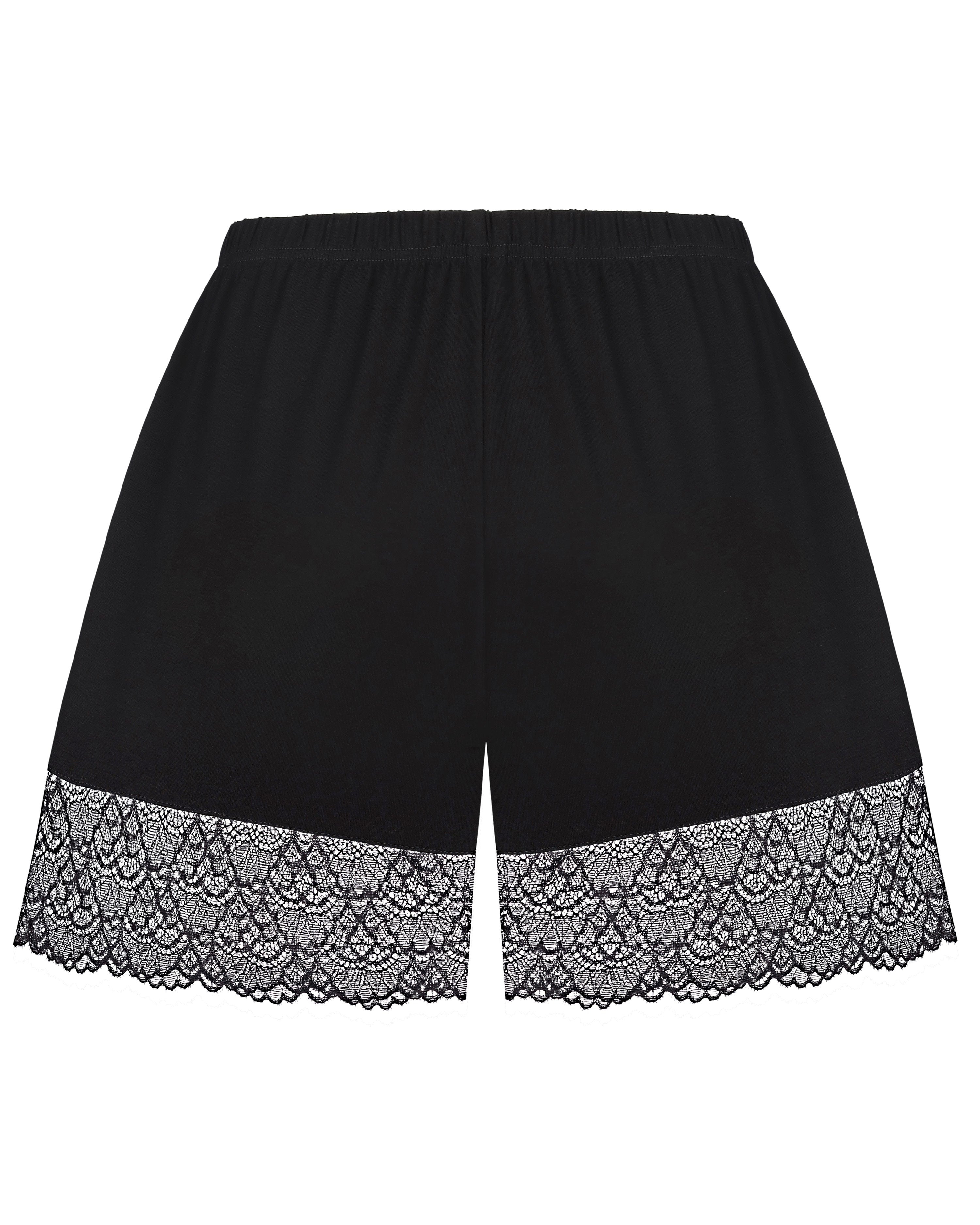 Bamboo cami shorts Set 02102 black