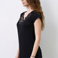 Womens bamboo T-shirt shorts set 02103