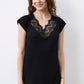 Womens bamboo T-shirt shorts set 02103