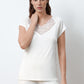 Womens bamboo T-shirt shorts set 02103