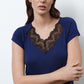 Womens bamboo T-shirt shorts set 02103