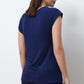 Womens bamboo T-shirt shorts set 02103