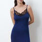 Womens bamboo chemise spaghetti strap 02104