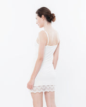 Bamboo Chemise spaghetti strap 0210 ecru