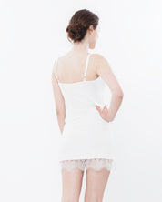 Bamboo Chemise spaghetti strap 0210 ecru