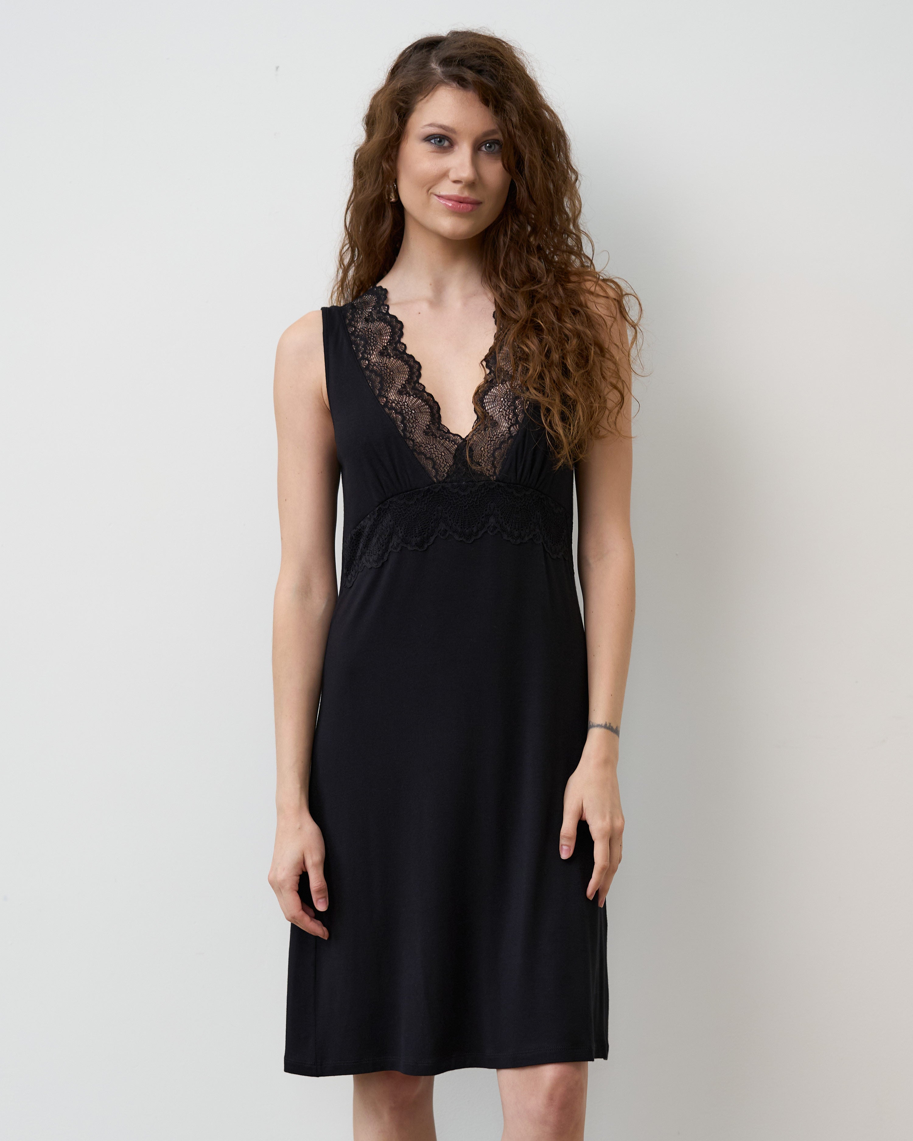 Bamboo Nightgown 02112 black
