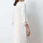 Women's bamboo Nightgown 3/4 sleeve 02113