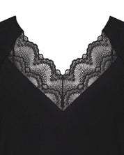 Bamboo Pajama 3/4 sleeve 02114 black