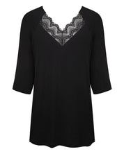 Bamboo Pajama 3/4 sleeve 02114 black