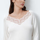 Womens bamboo pajama 3/4 sleeve 02114