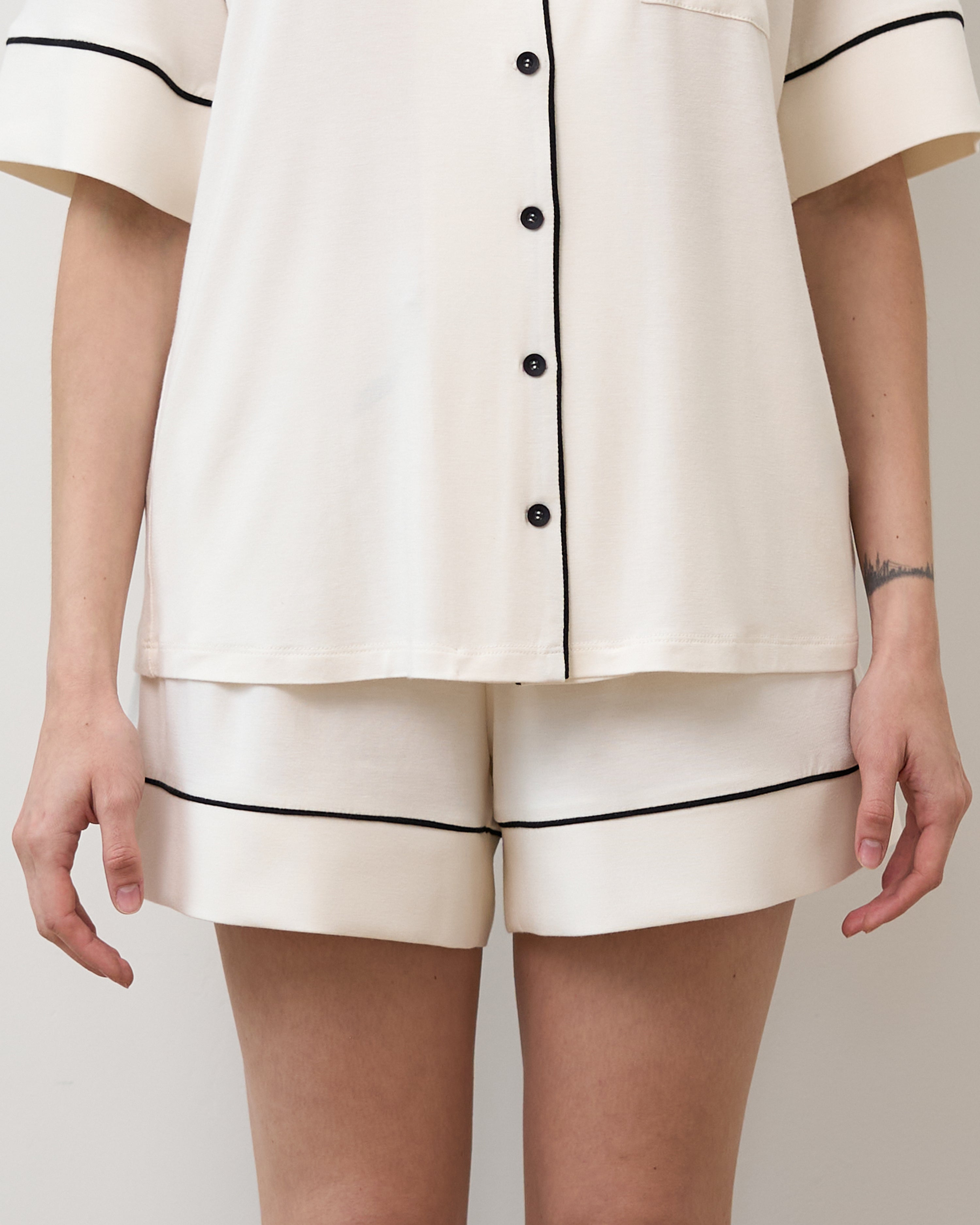 Bamboo Shorts 02115/2 ivory