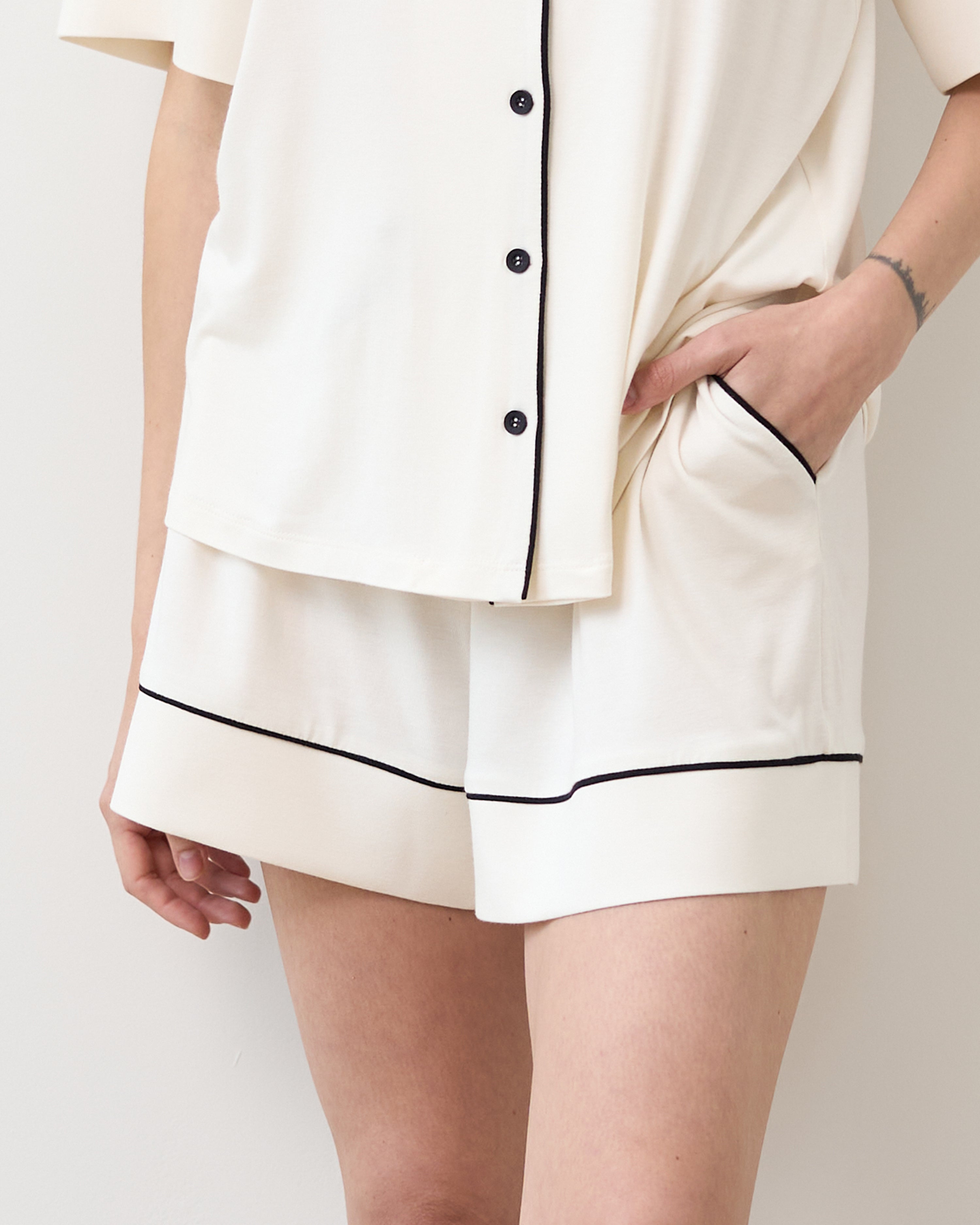 Bamboo Shorts 02115/2 ivory