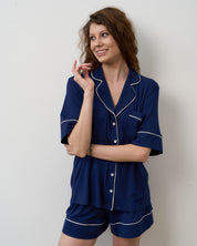 Bamboo Shorts 02115/2 navy