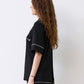 Womens bamboo Button-Up Short Sleeve Pajama Set with Shorts 02115
