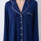 Womens bamboo Button-Up Long Sleeve Shirt 02116/1