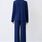 Womens bamboo Button-Up Long Sleeve Shirt 02116/1