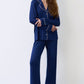 Womens bamboo Button-Up Long Sleeve Shirt 02116/1