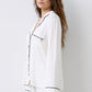 Womens bamboo Button-Up Long Sleeve Shirt 02116/1