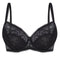 Full coverage non-padded cup Bra 022 013 black