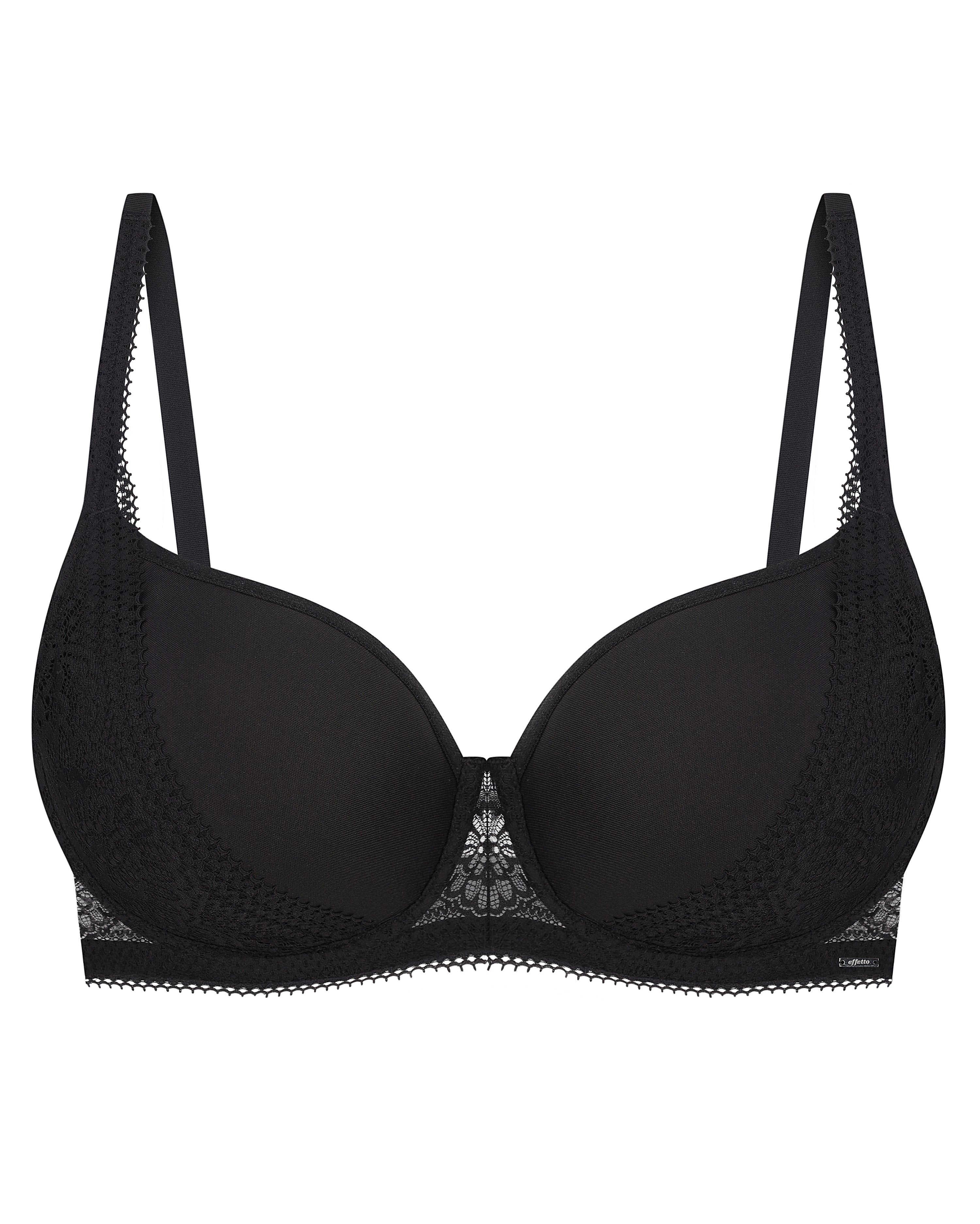 Full coverage moulded spacer Bra 022 070 black