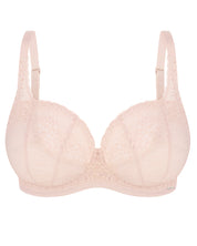 Full coverage non-padded cup Bra 023 013 silver peony