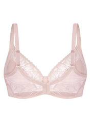 Full coverage non-padded side support Bra 024 015 silver peony