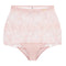 High-waisted light shape lace Briefs 024 028 silver peony