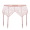 Garter belt 024 055 silver peony