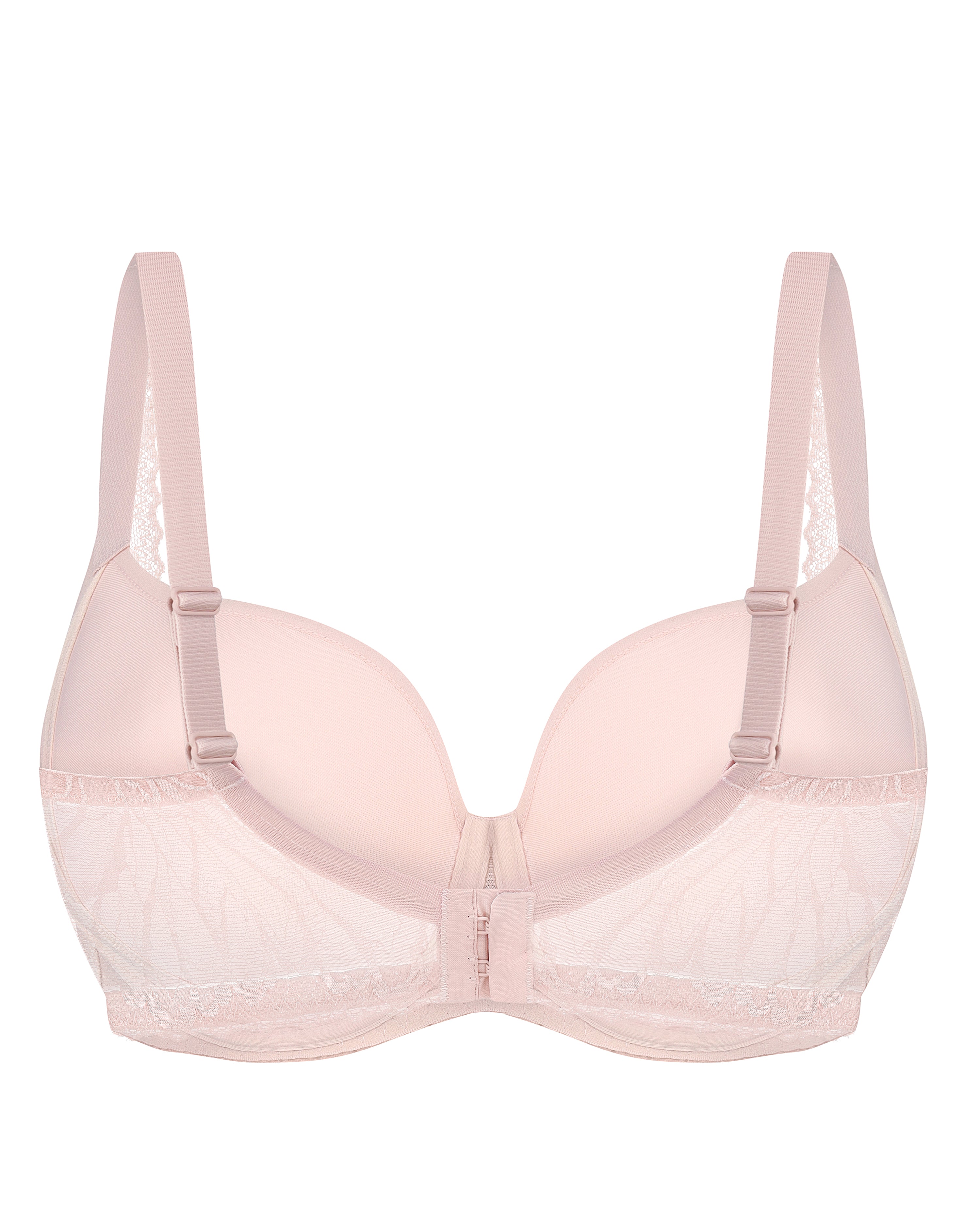 Plunge moulded spacer Bra 024 070 silver peony