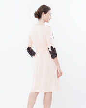 Bamboo 3/4 sleeve Robe 03104 peach