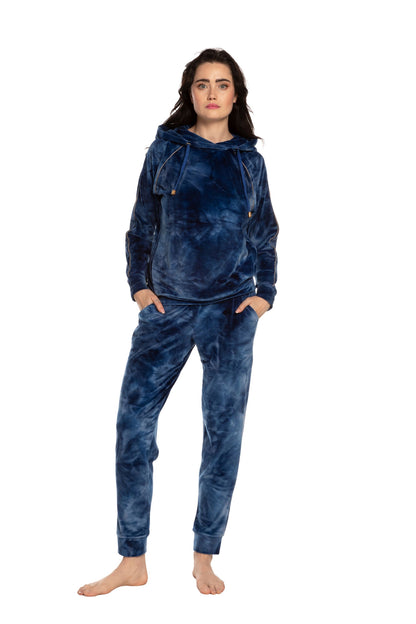 Women's velour Home set 03124