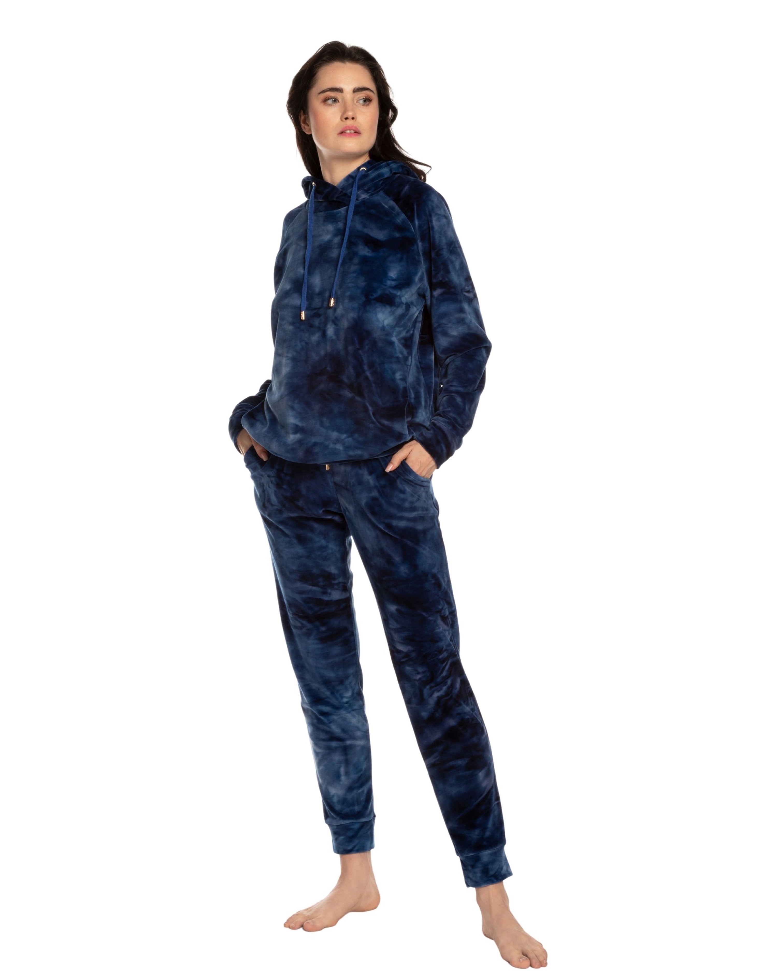 Velour home Set 03124/1 navy blue