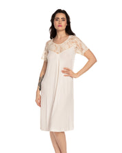 Bamboo Nightgown 03129 ecru