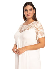 Bamboo Nightgown 03129 ecru