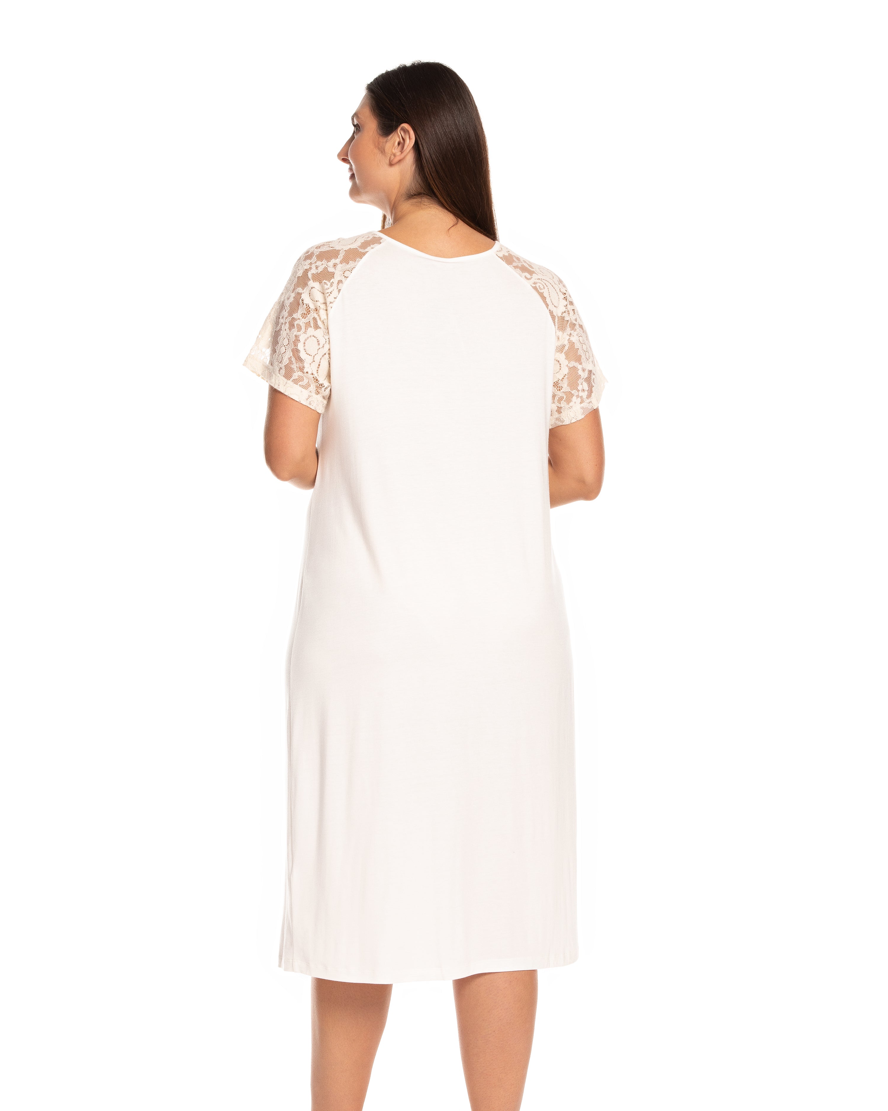Bamboo Nightgown 03129 ecru