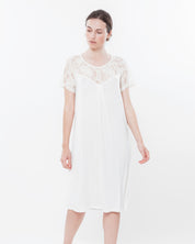 Bamboo Nightgown 03129 ecru