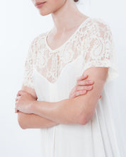 Bamboo Nightgown 03129 ecru