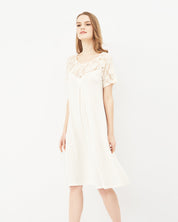 Bamboo Nightgown 03129 ecru