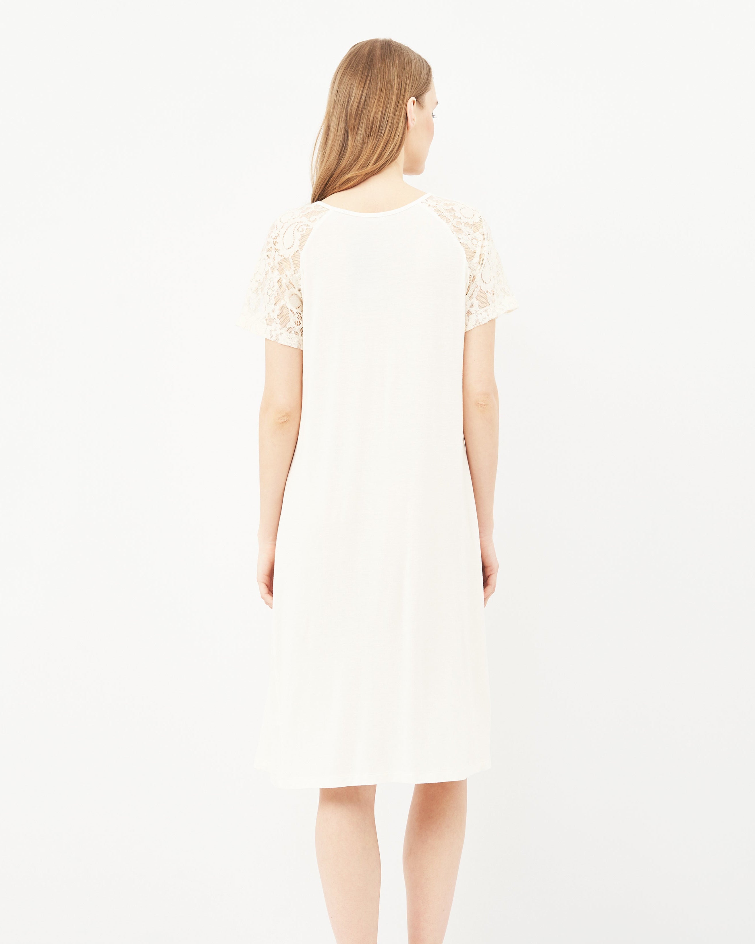 Bamboo Nightgown 03129 ecru